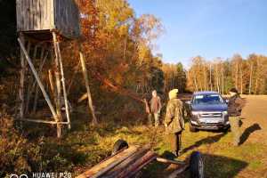 Prace gospodarcze obwody 151, 56 i 78 - 02.11.2021r.